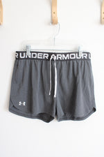 Under Armour Gray Athletic Shorts | Youth XL (18/20)