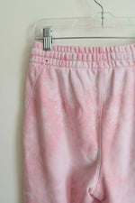 Nike Bleached Bubblegum Pink Sweat Shorts | Youth L (14/16)