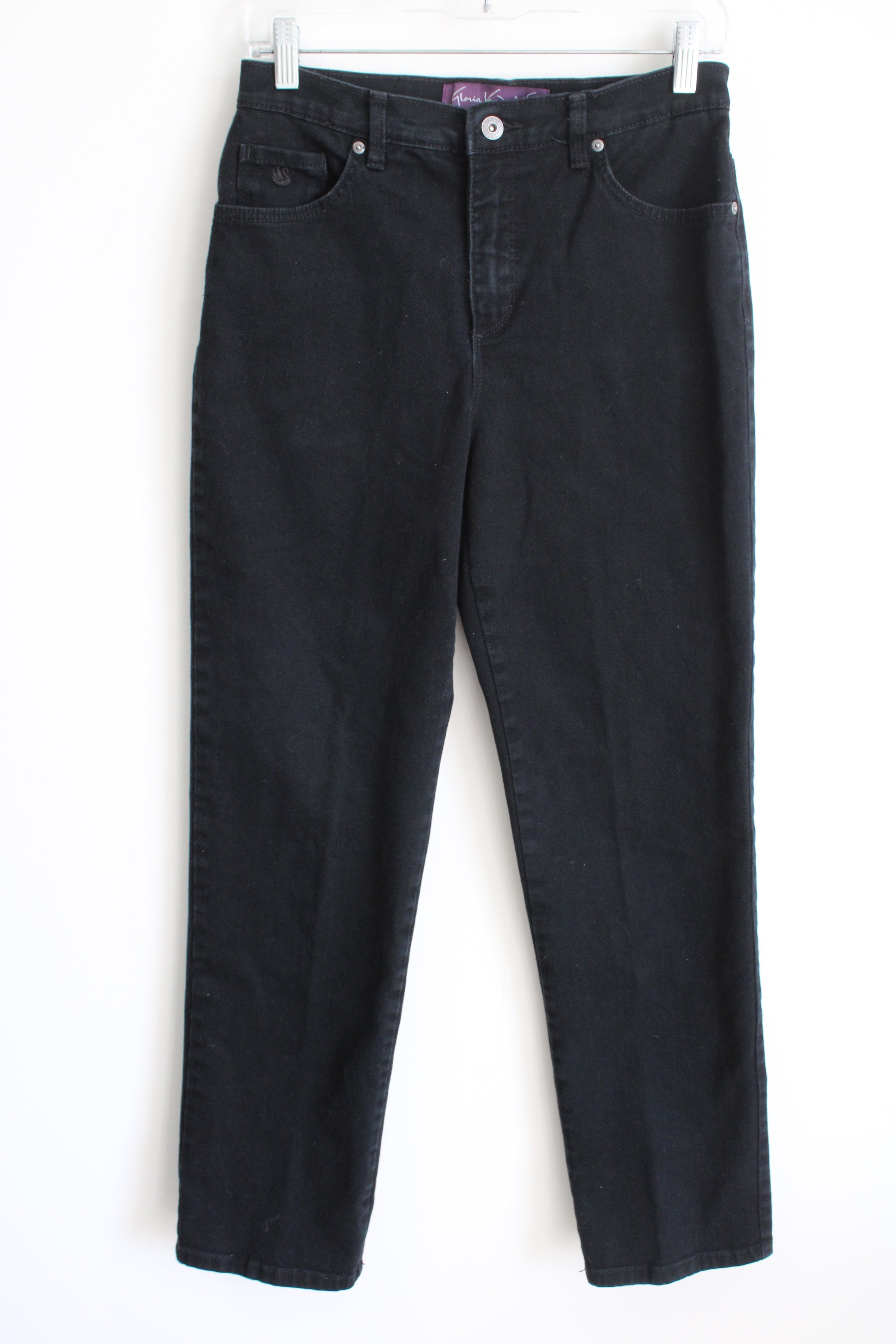 Gloria Vanderbilt Amanda Black Denim Jeans | 6