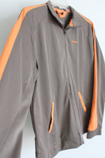 Reebok Brown & Orange Light Jacket | L