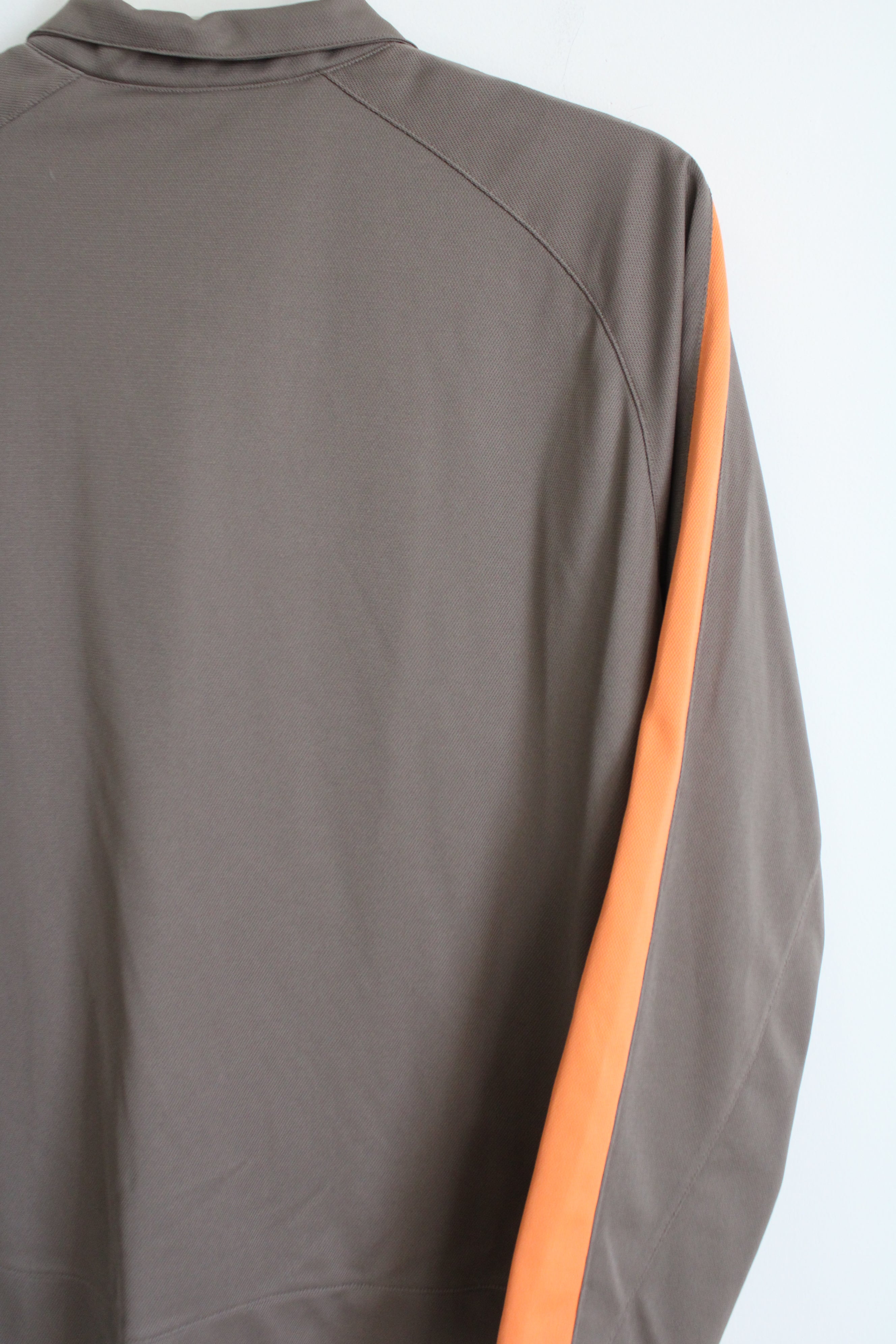 Reebok Brown & Orange Light Jacket | L