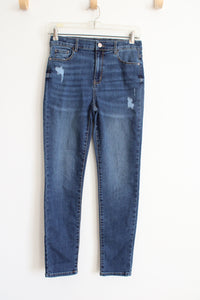 Jordache Lightly Distressed Skinny Jeans | Youth 16