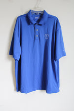 Nike Golf Baytree National Blue Polo Shirt | L