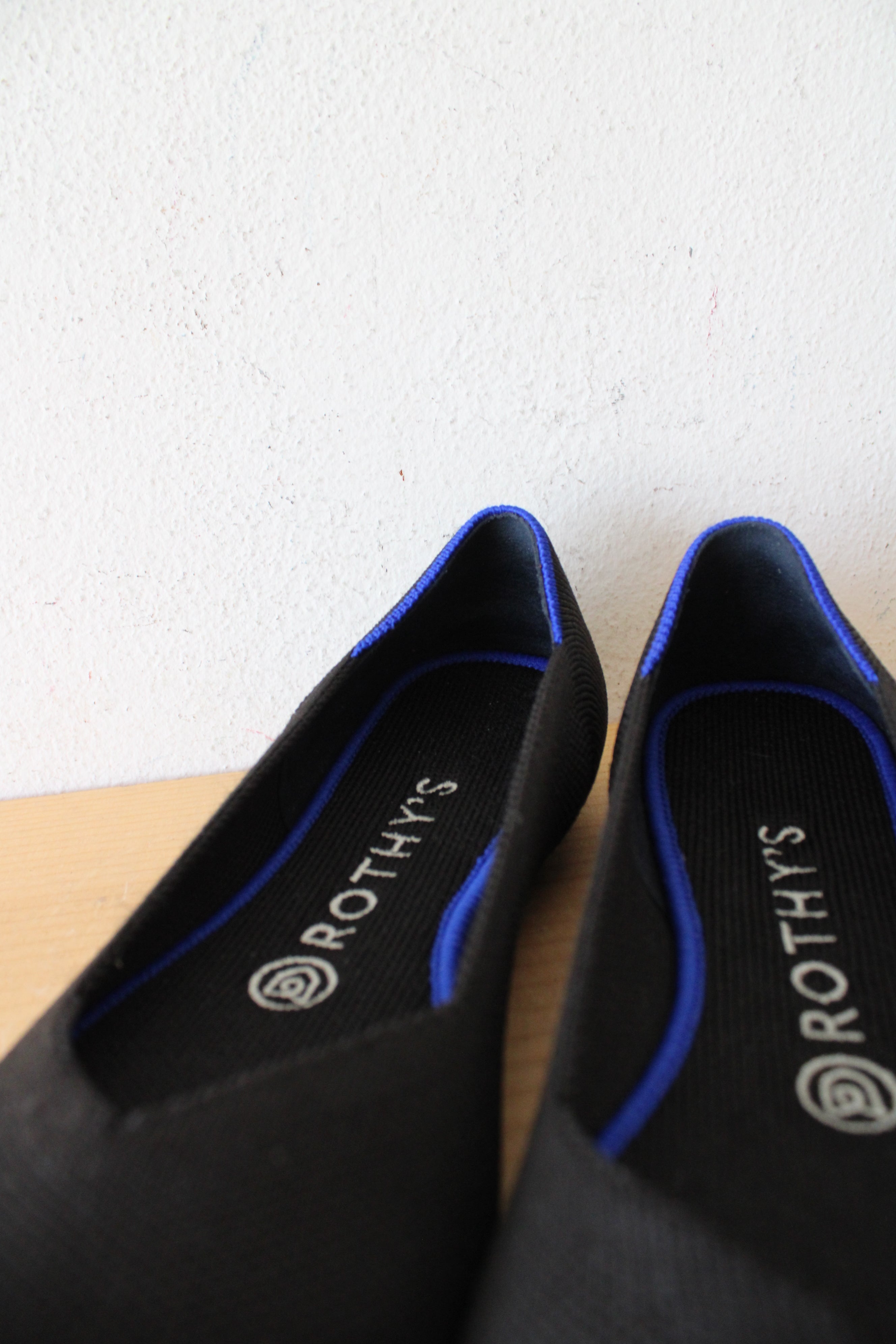 Rothy's Round Toe Black Ballet Flats | Size 7