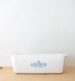 Corning Ware Blue Cornflower Rectangle Bread Pan