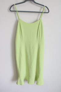 NEW Sage Collective Lemongrass Lime Green Dress | 8