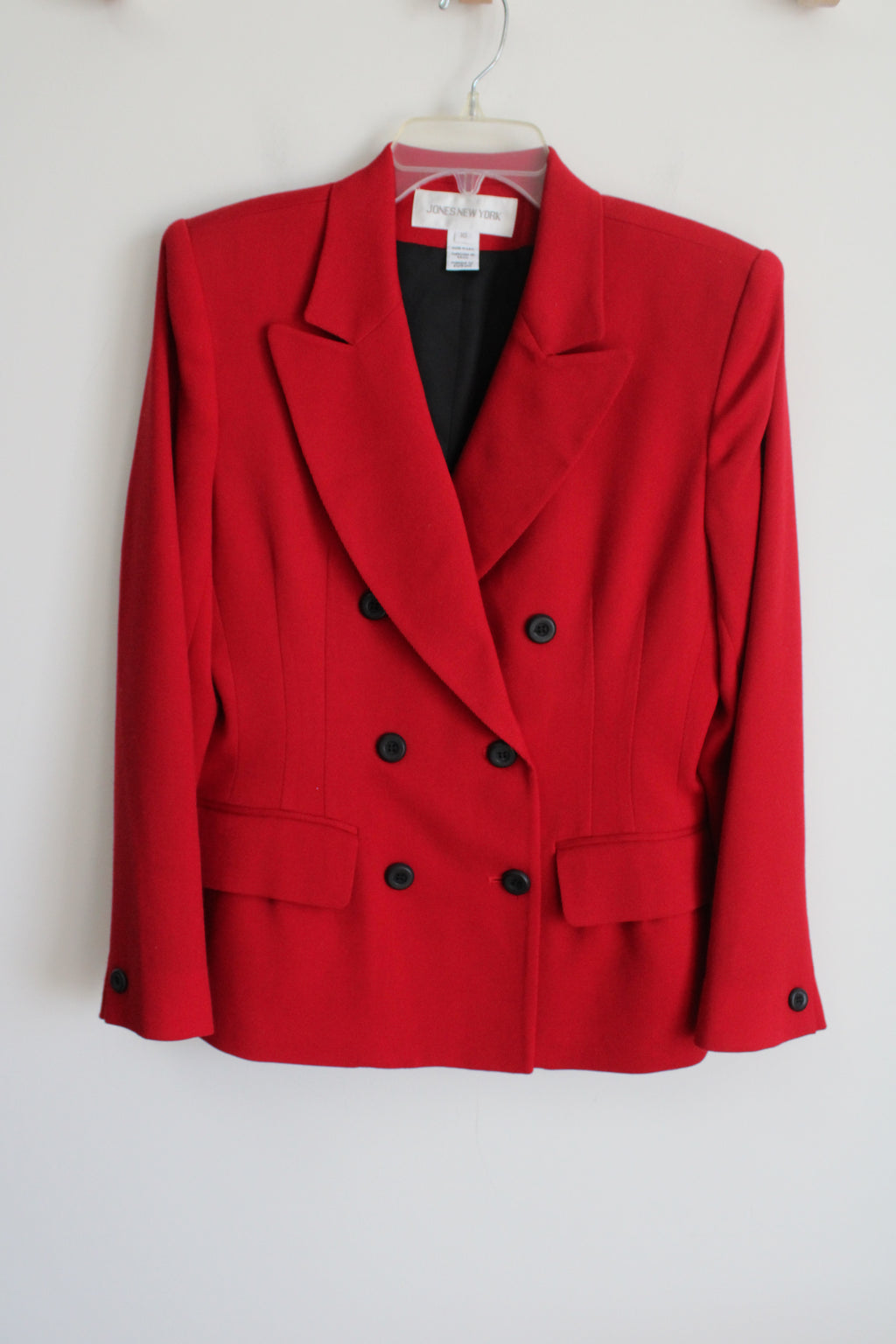Jones New York Red Vintage Blazer | 10