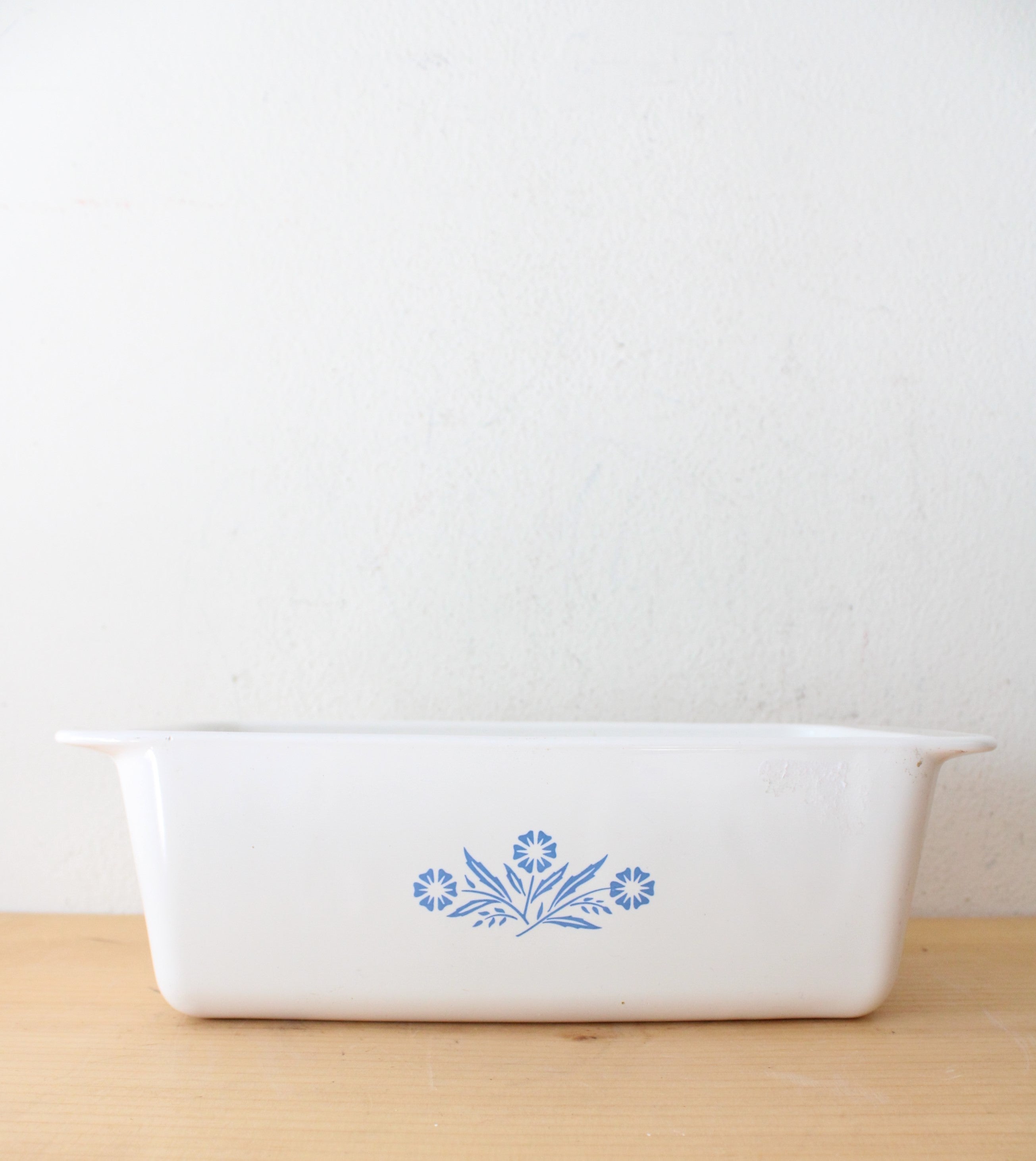 Corning Ware Blue Cornflower Rectangle Bread Pan