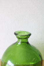 Vidrios San Miguel Green Glass Bulb Vase