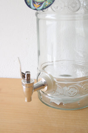 Tuscan Home Glass Drink Dispenser