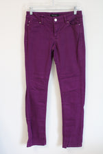 White House Black Market Magenta Slim Leg Pants | 0 Regular