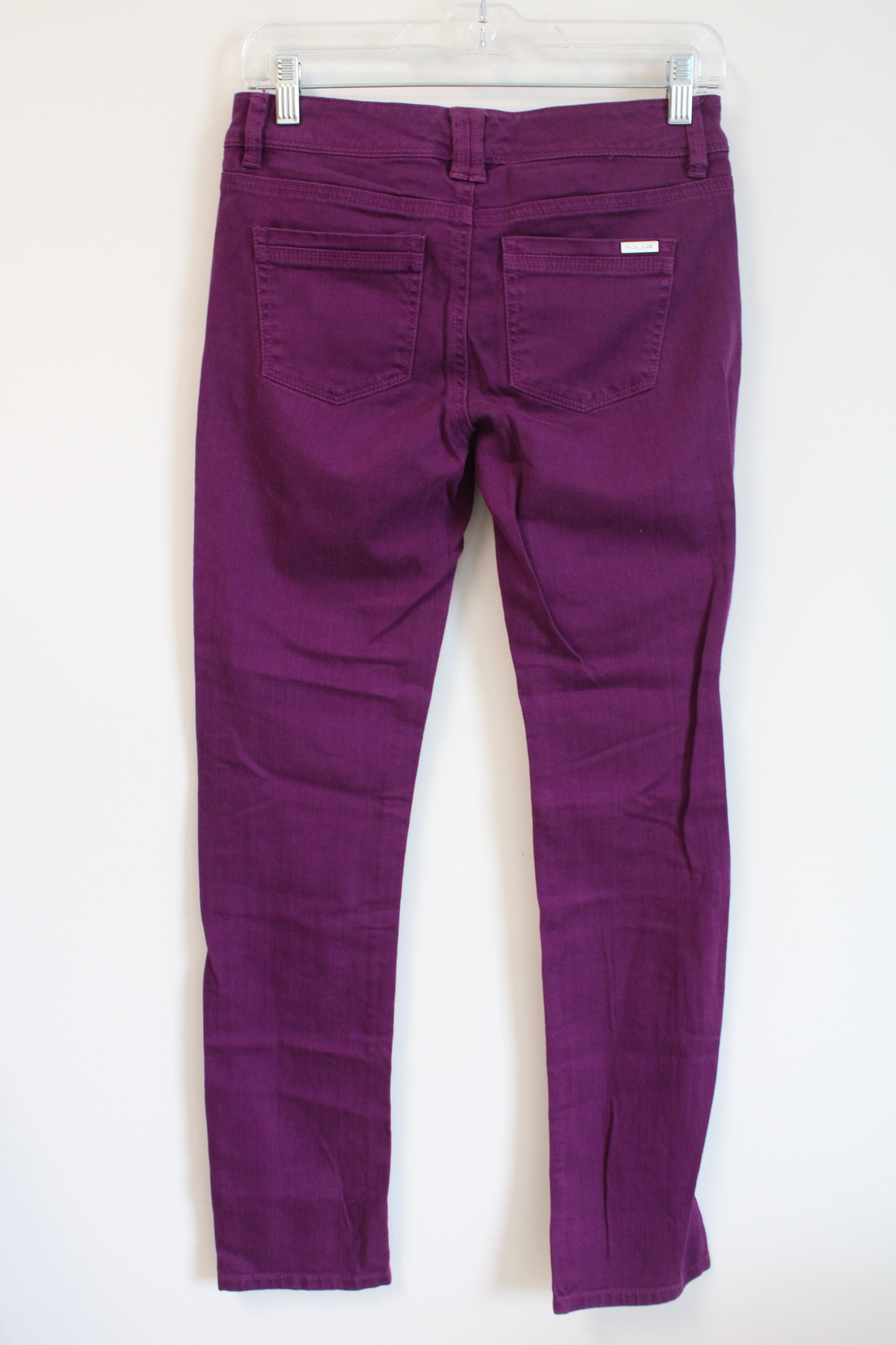 White House Black Market Magenta Slim Leg Pants | 0 Regular