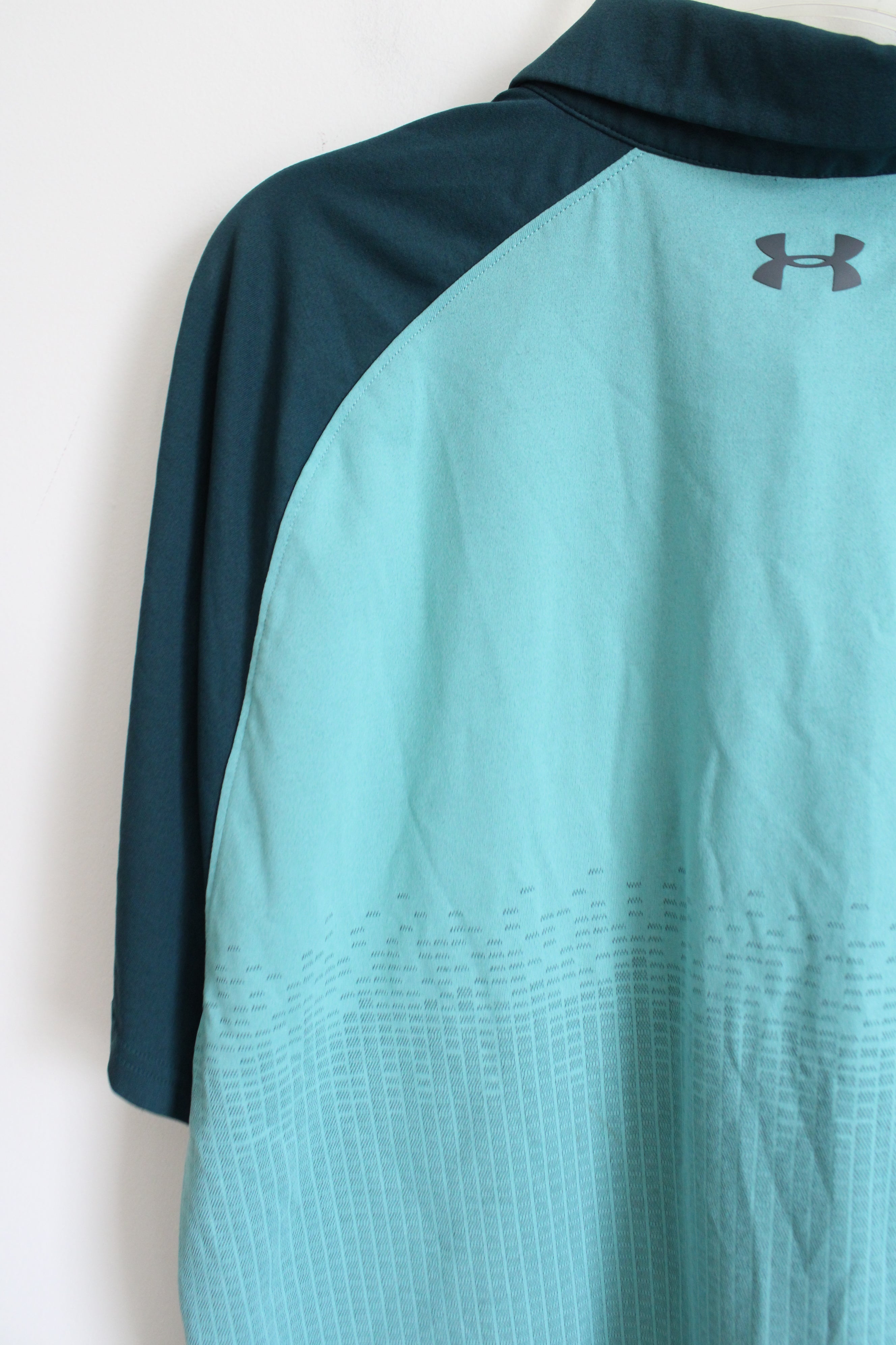 Under Armour Loose Fit Blue Teal Shirt | 2XL