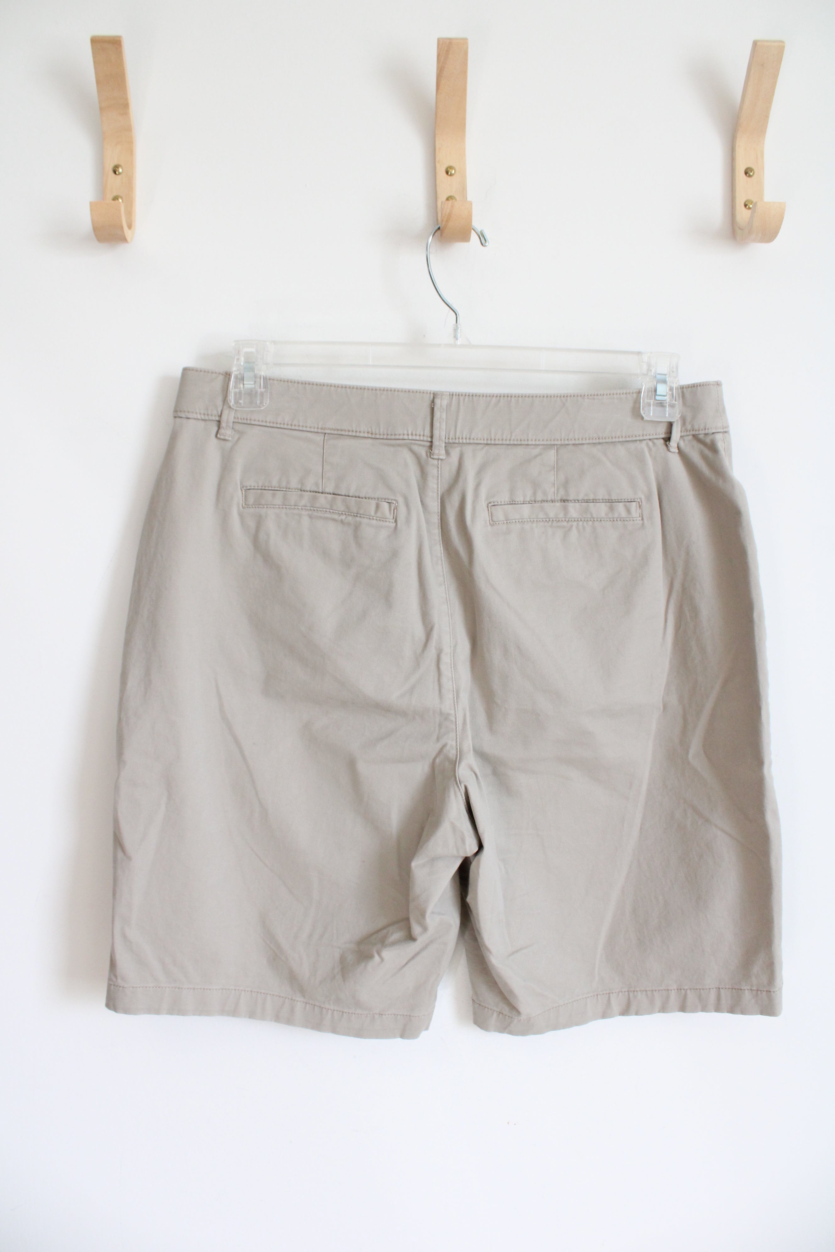 Croft & Barrow Tan Classic Fit Bermuda Shorts | 12