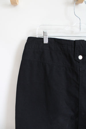 Mwah Black Denim Skirt | 16