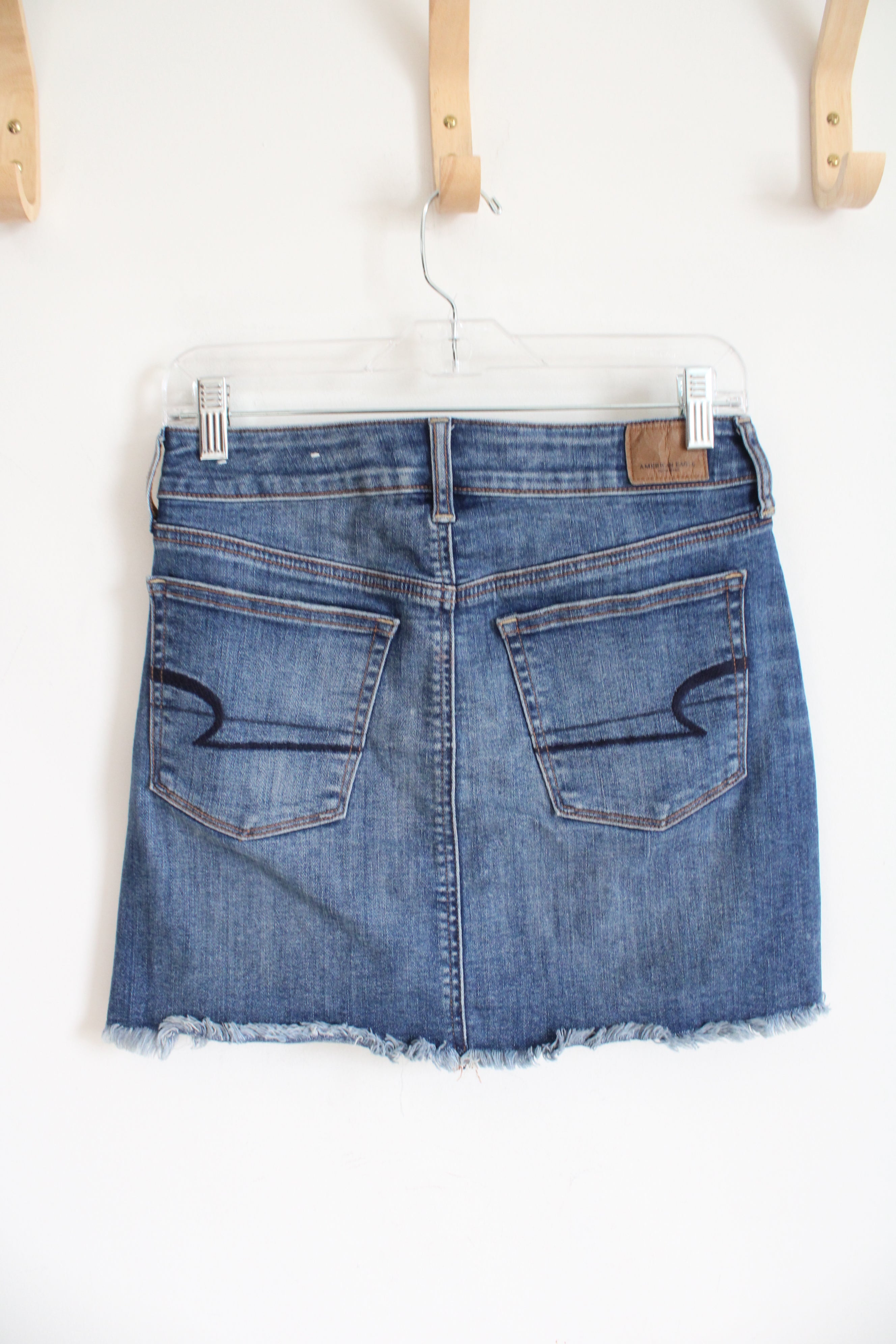 American Eagle Super Skinny Mini Jean Skirt | 4