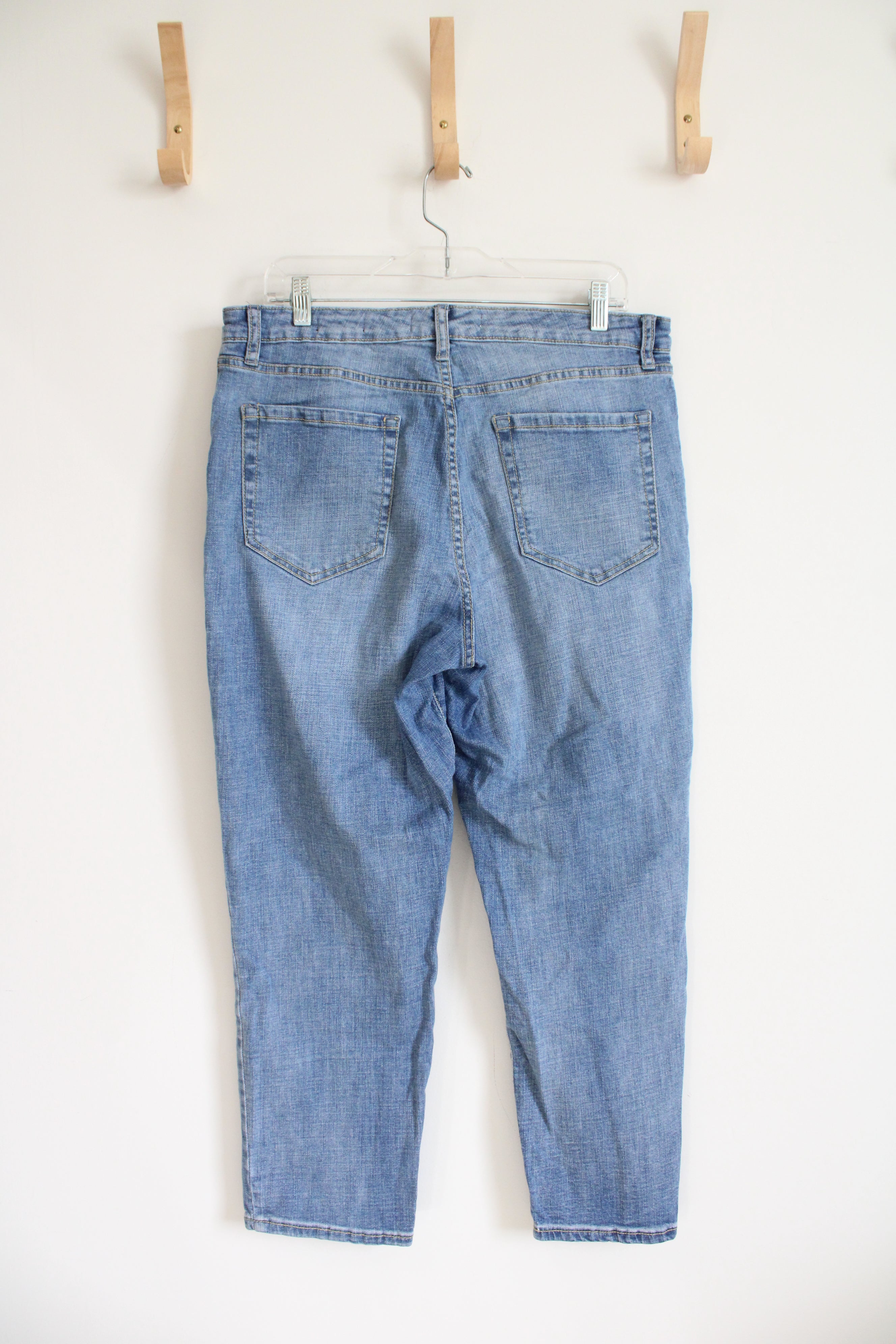 Ella Moss High Waisted Straight Jeans | 14