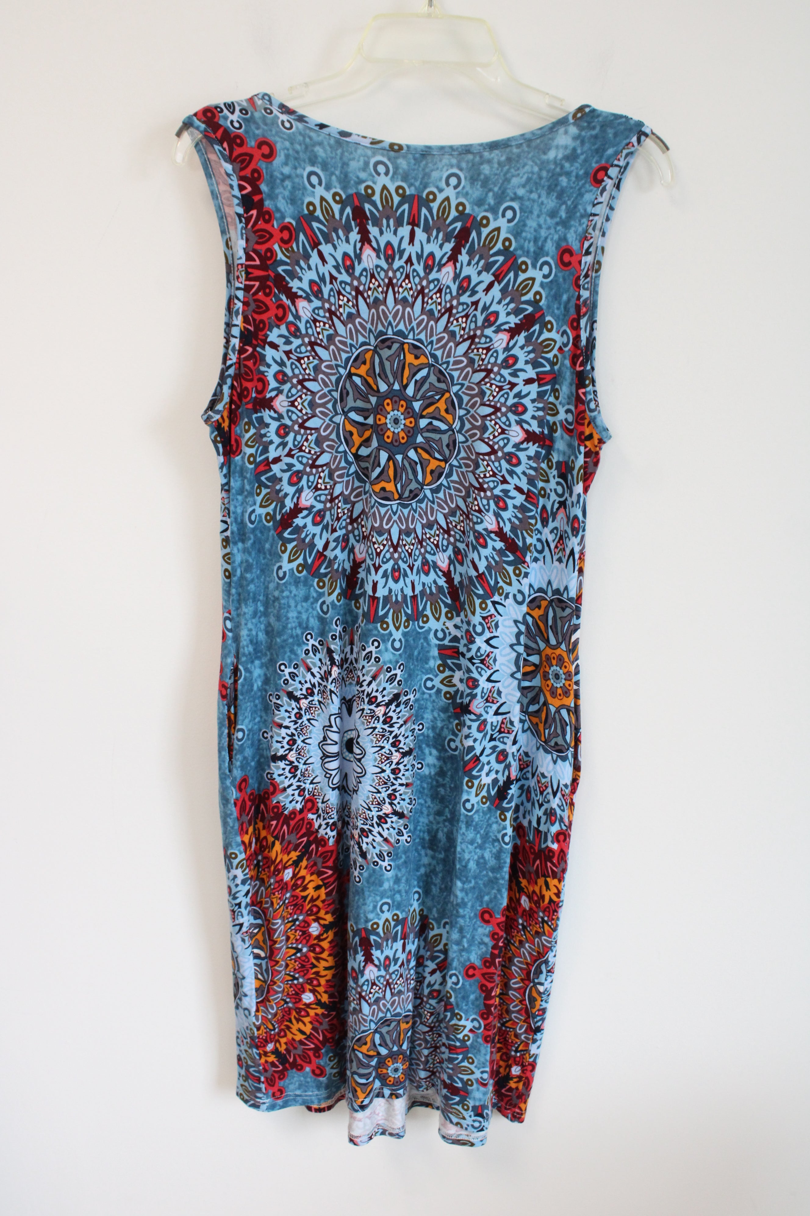 Jouica Blue Patterned Dress | XL