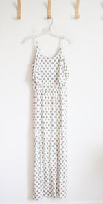 Cream Floral Knit Maxi Dress | Youth 16 (XXL)