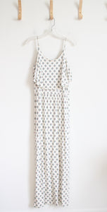 Cream Floral Knit Maxi Dress | Youth 16 (XXL)