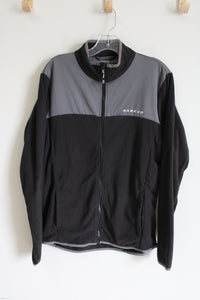 Dare 2b Black Gray Fleece Jacket | M