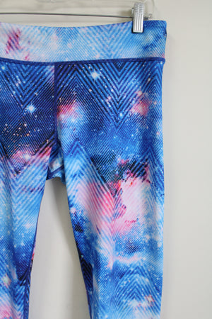 Aeropostale Live Love Dream Galaxy Leggings | L