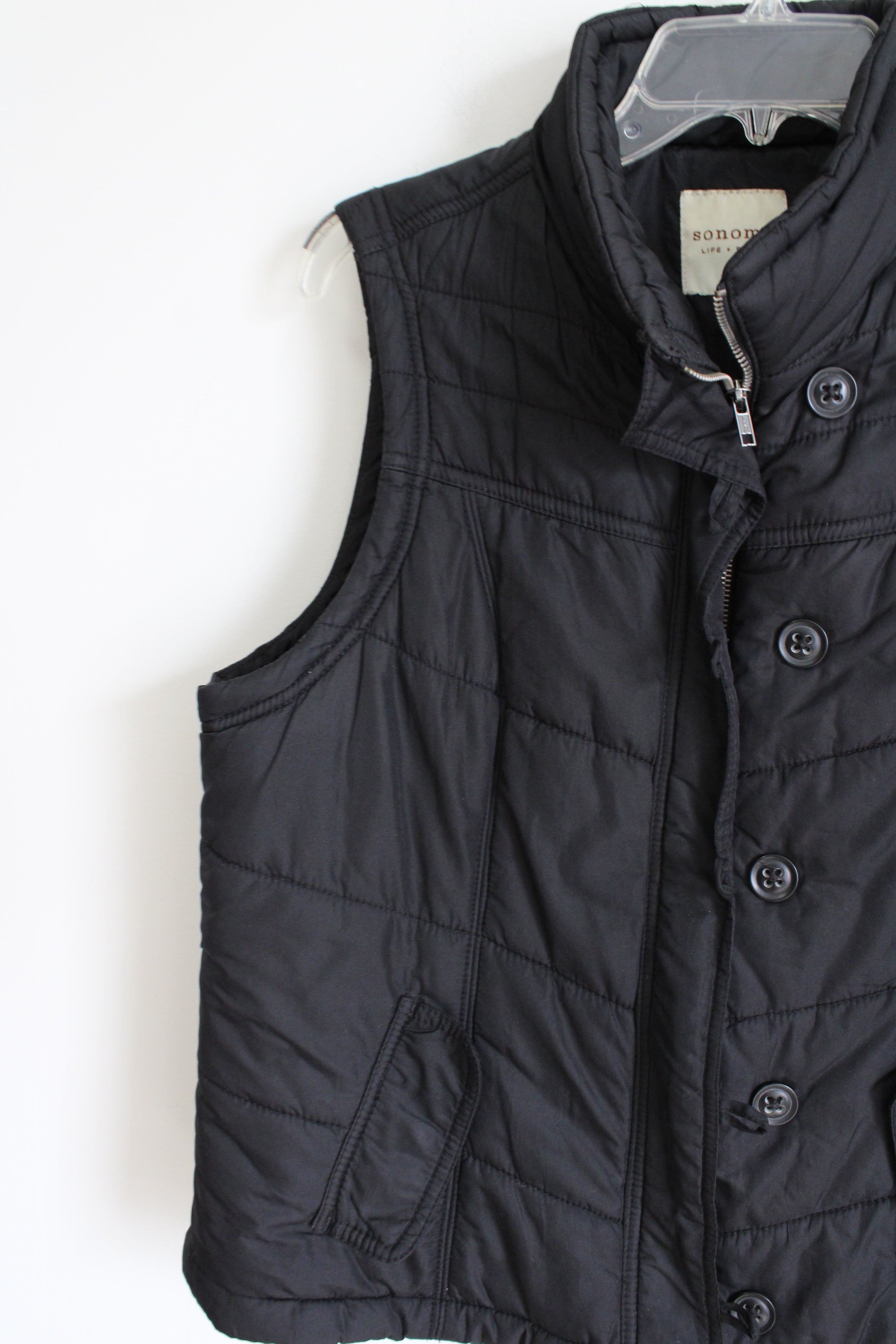 Sonoma Black Puffer Vest | XL