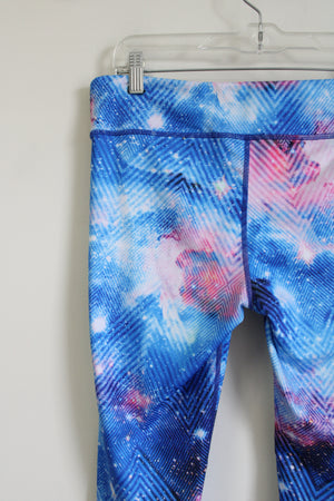 Aeropostale Live Love Dream Galaxy Leggings | L