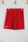 Under Armour Red Basketball Shorts | Youth L (14/16)