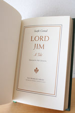 Lord Jim By Joseph Conrad, Franklin Library Edition