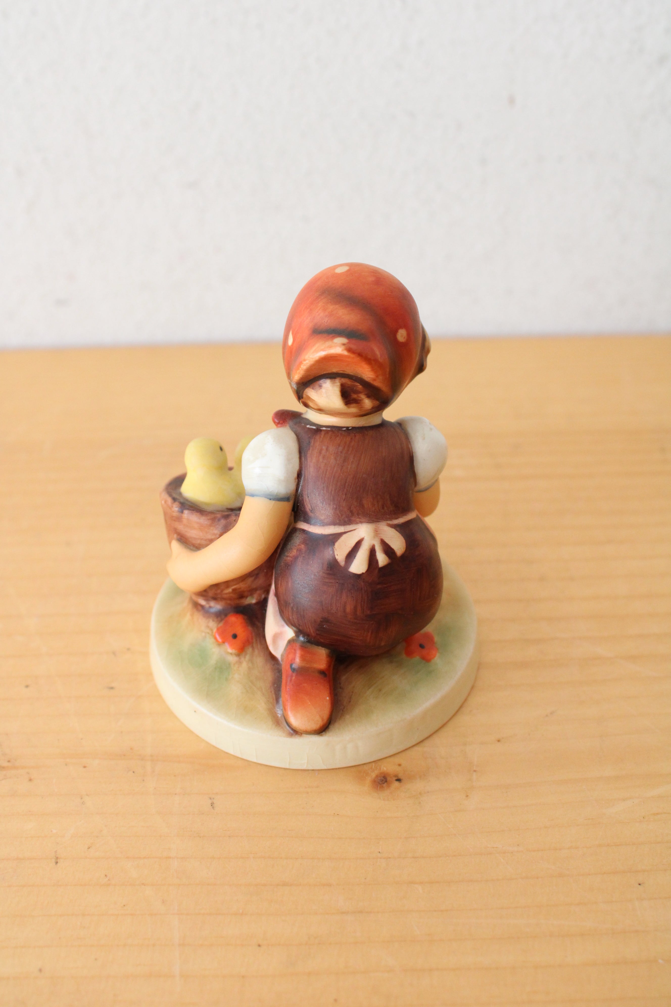 Goebel "Chick Girl" Ceramic Figurine