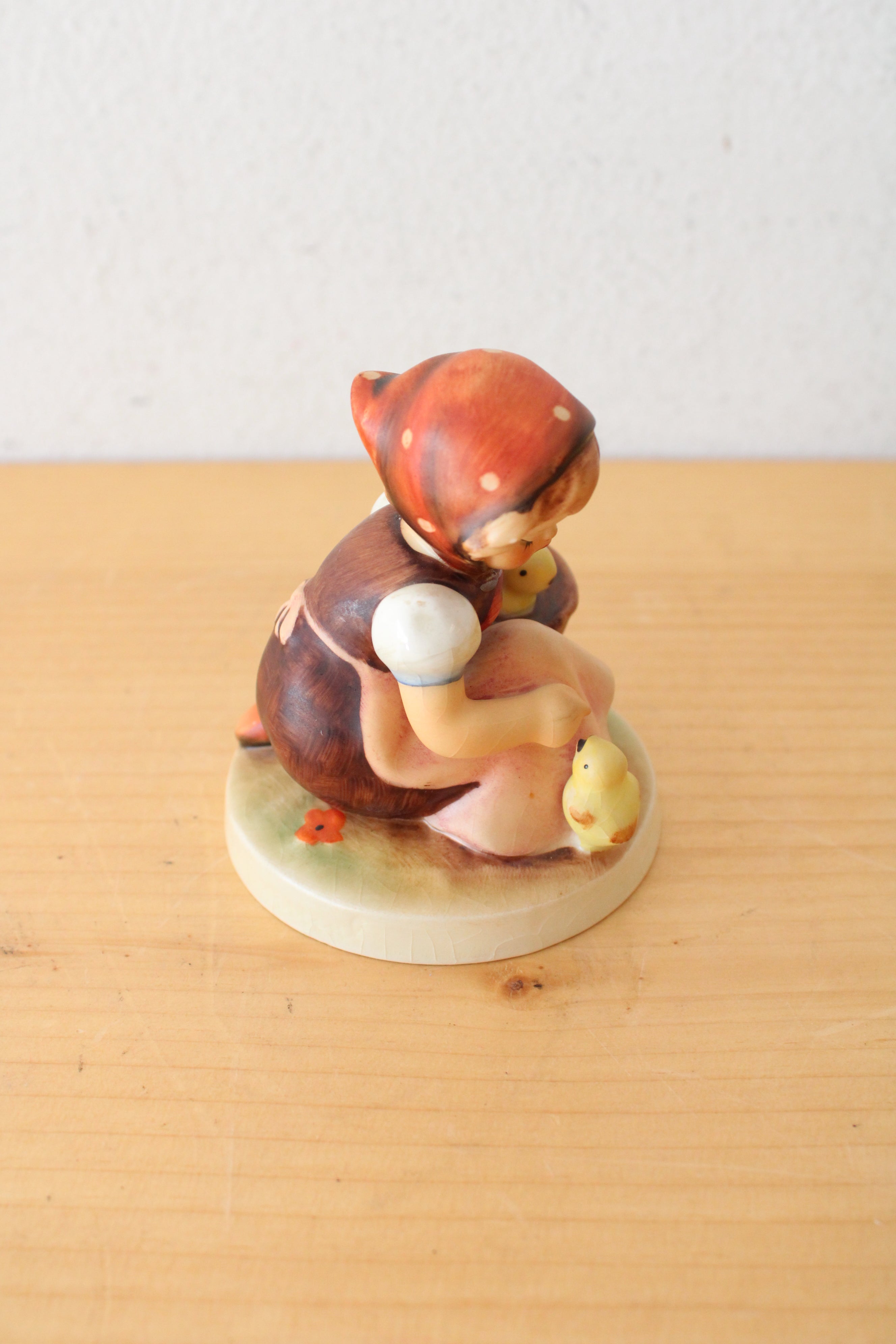 Goebel "Chick Girl" Ceramic Figurine