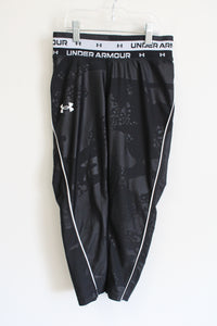 Under Armour Black Capri Legging | Youth M (10/12)