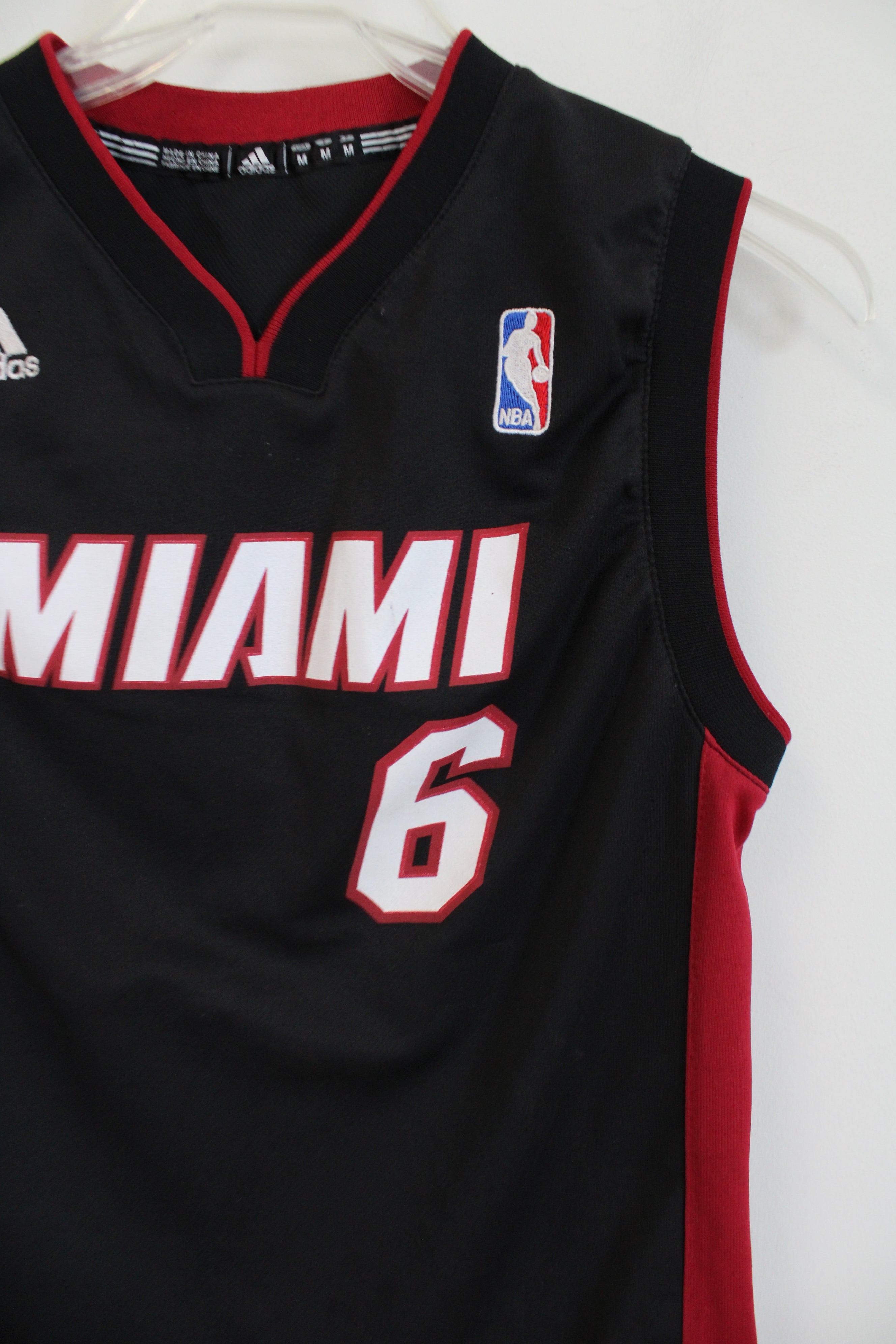 Adidas Miami Heat #6 James Basketball Jersey | Youth M (10/12)