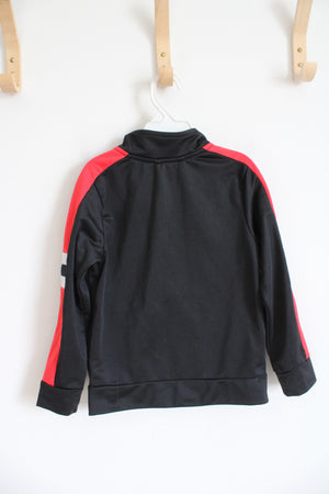 Puma Black & Red Full Zip Jacket | Youth 5