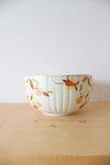 Hall's Superior Fall Colored Floral Bowl