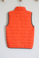 Gap Kids Orange Puffer Vest | Youth XL (12/13)