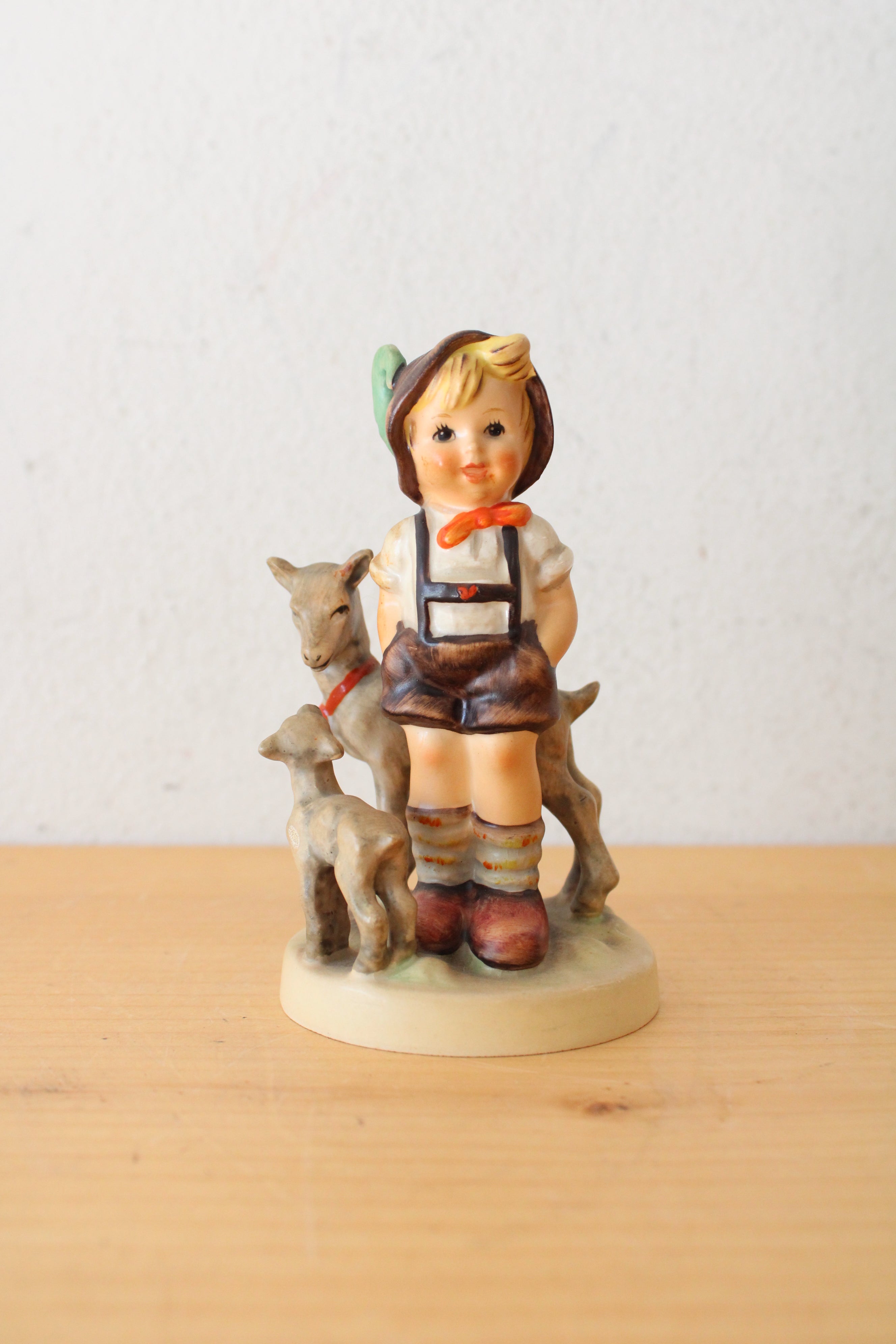 Goebel "Little Goat Herder" Ceramic Figurine