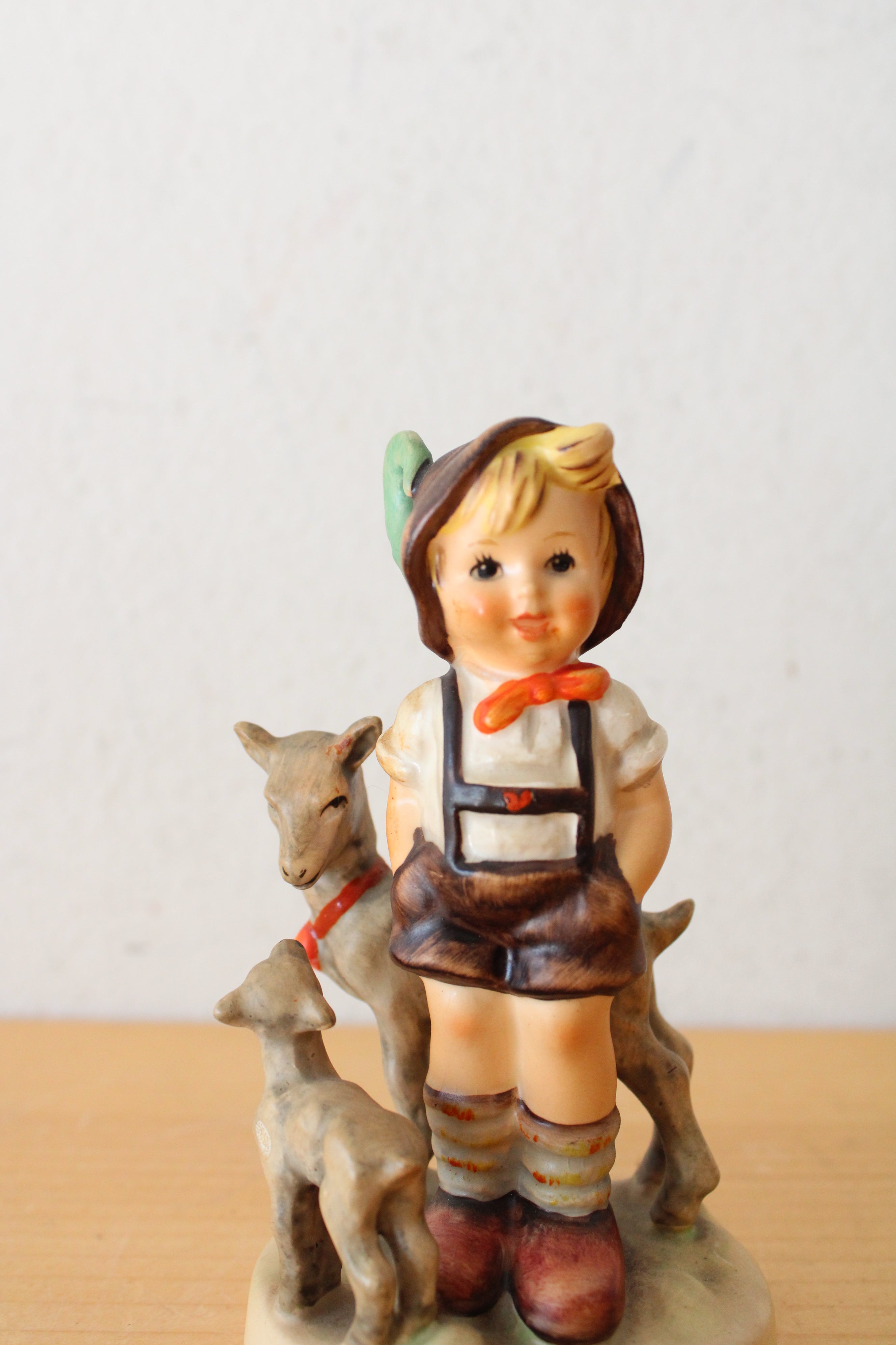 Goebel "Little Goat Herder" Ceramic Figurine