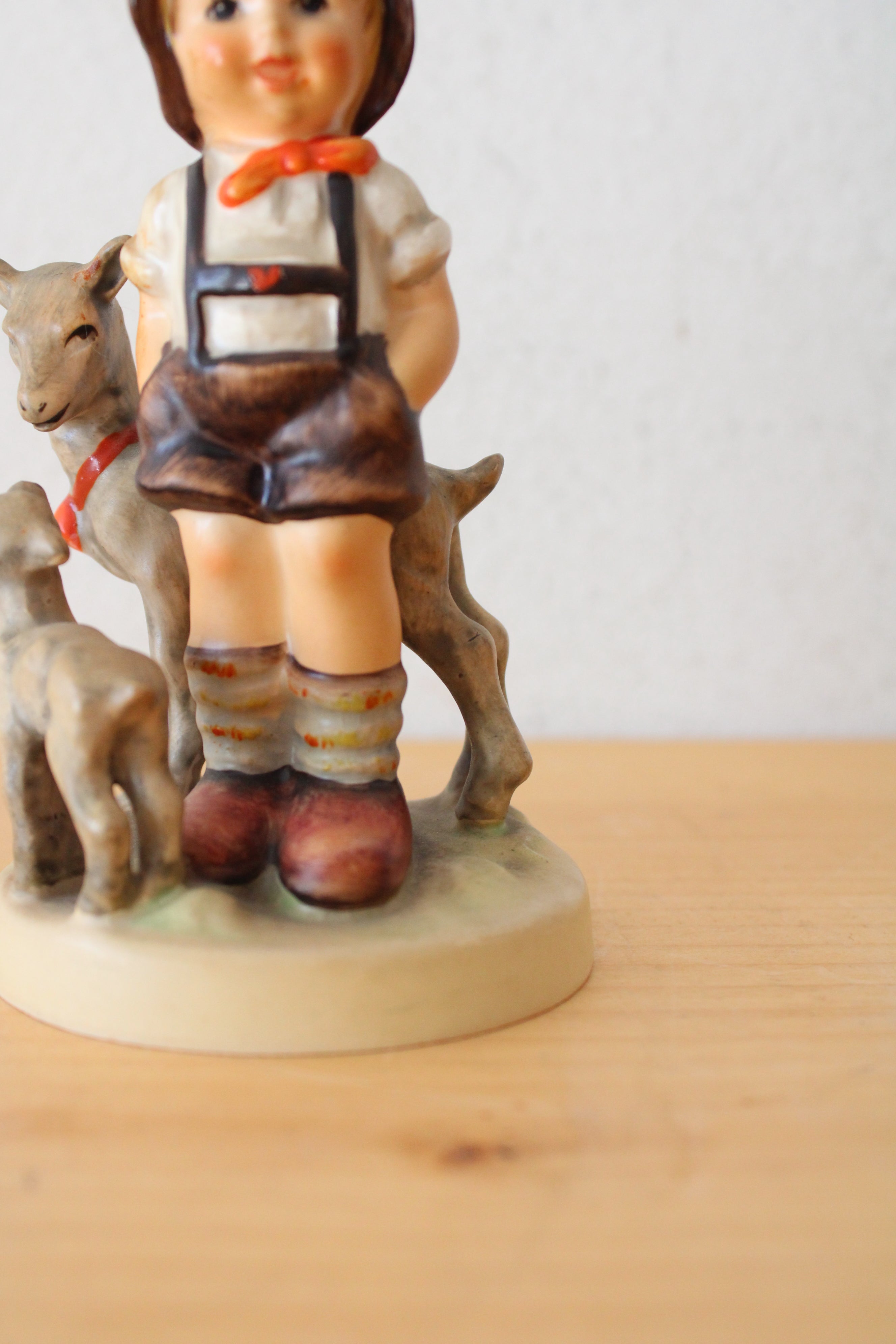 Goebel "Little Goat Herder" Ceramic Figurine