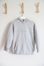 Athletic Works Fleece Lined Gray Hoodie | Youth M (8)