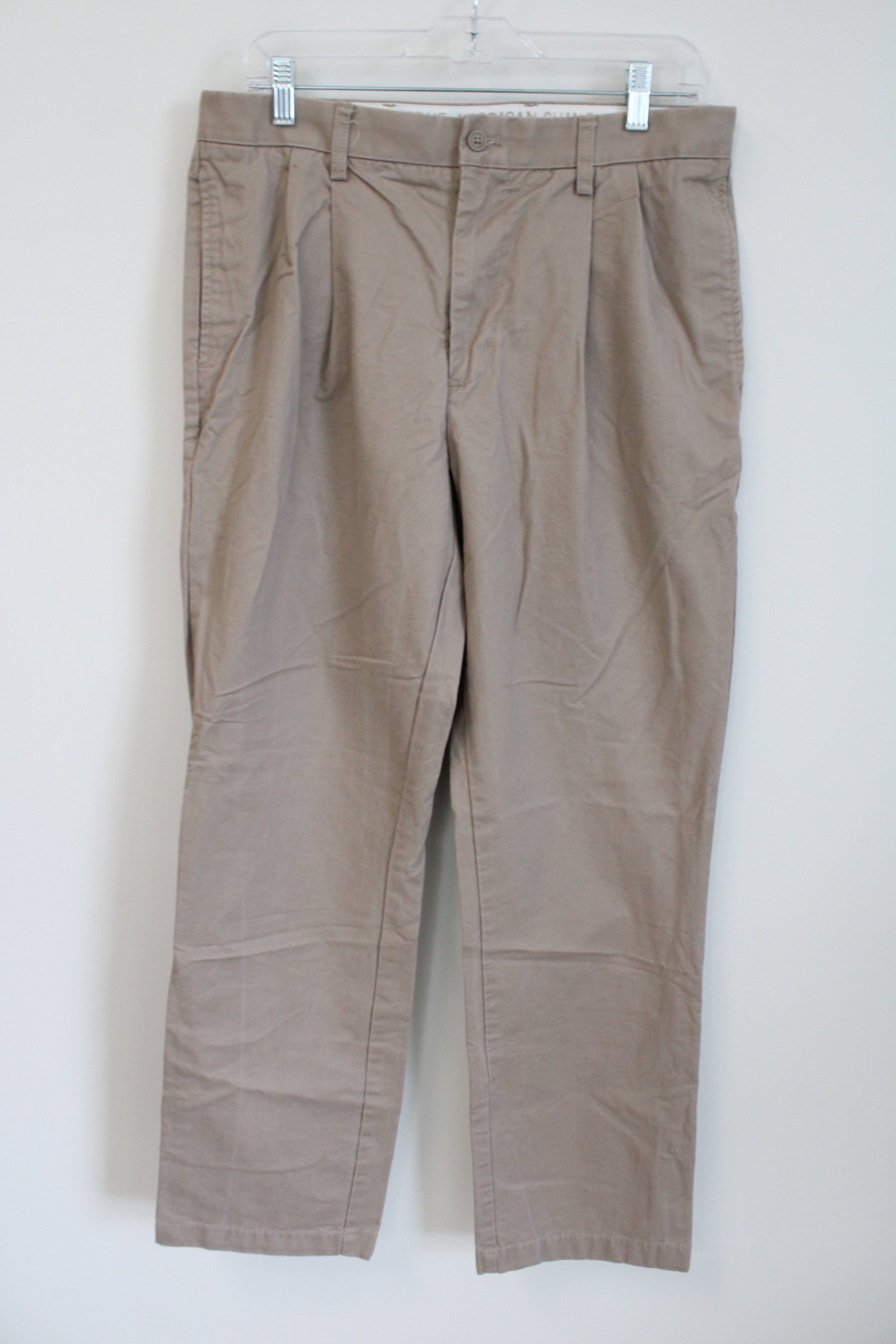 Chaps True American Chino Khaki Pants | 33X32