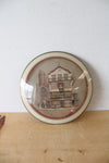 Vintage Peter Watson's Studio Handmade Storefront Convex Glass Framed Print
