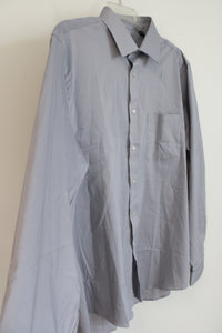 Arrow Regular Fit Stretch Gray Button Down Shirt | L