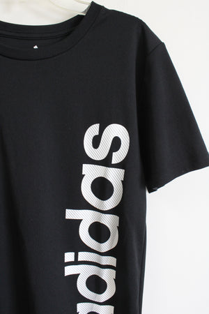 Adidas Black Logo Shirt | Youth M (10/12)