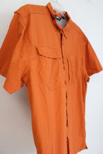 Eastern Mountain Sports Orange Button Down Shirt | XL