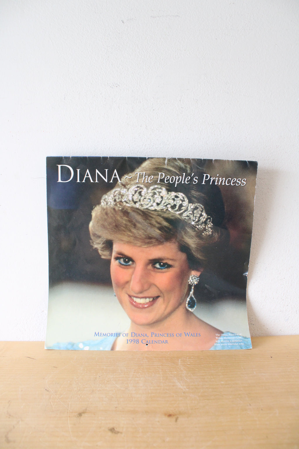 Diana The People's Princess Memories Of Diana Princess Of Wales 1998 Calendar