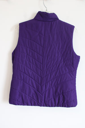 Studio Work Purple Vest | M Petite