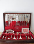 Holmes & Edwards Inlaid Silverplate 46 Piece Silverware Set