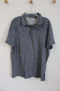 Perry Ellis Gray Polo Cotton Shirt | XL